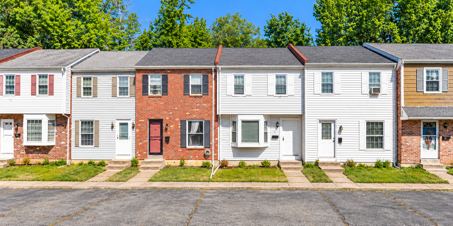 Townhouses at HAVEN’s Westside location in Dover